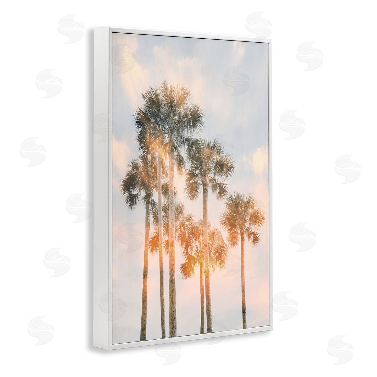 Natalie Carpentieri Pastel Palm Reflections Canvas Wall Art Print