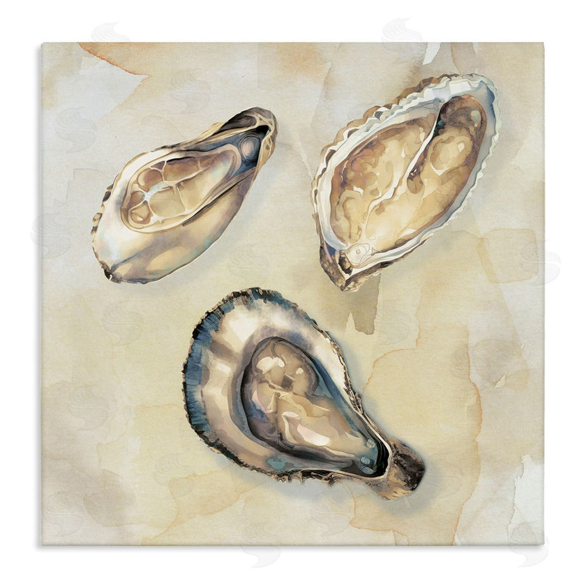 CAD Designs | Oyster Trio on Beige