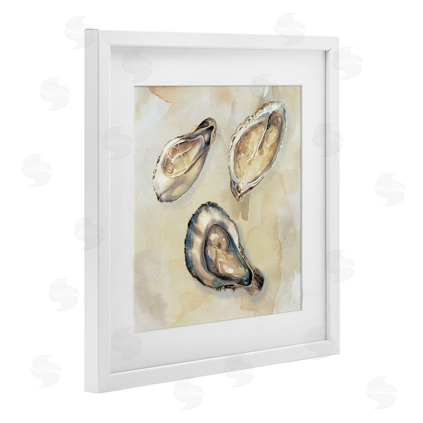 CAD Designs | Oyster Trio on Beige