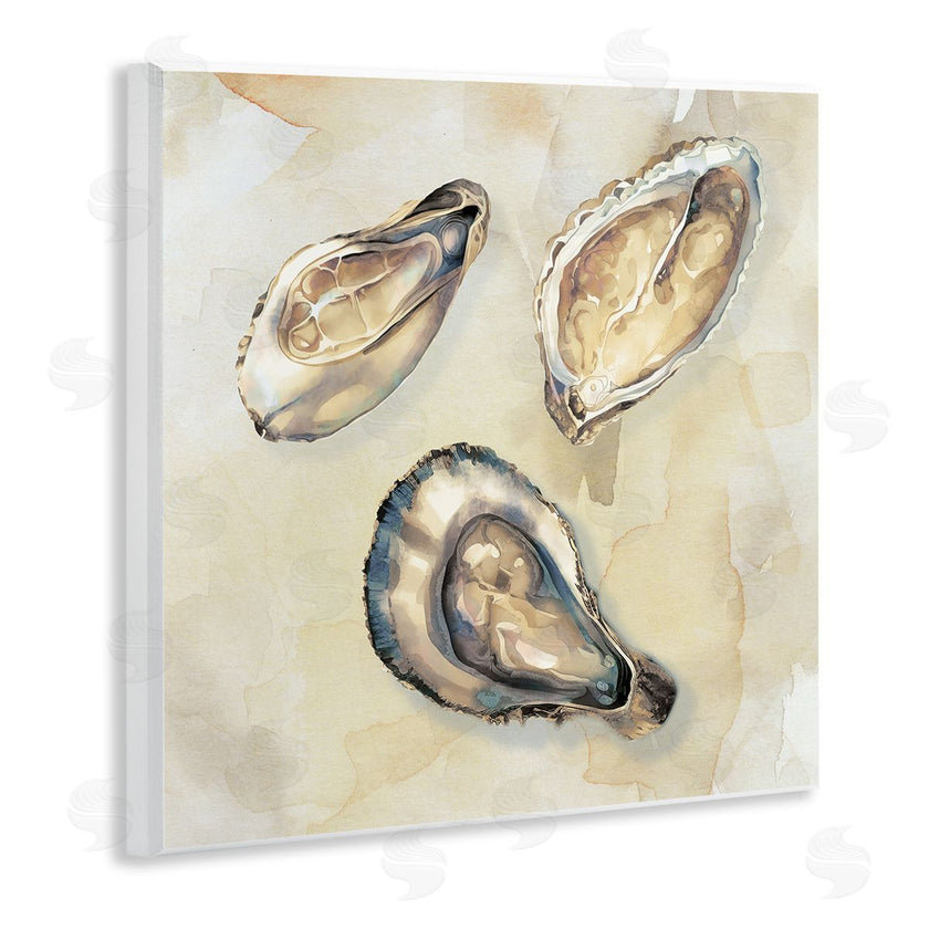 CAD Designs | Oyster Trio on Beige