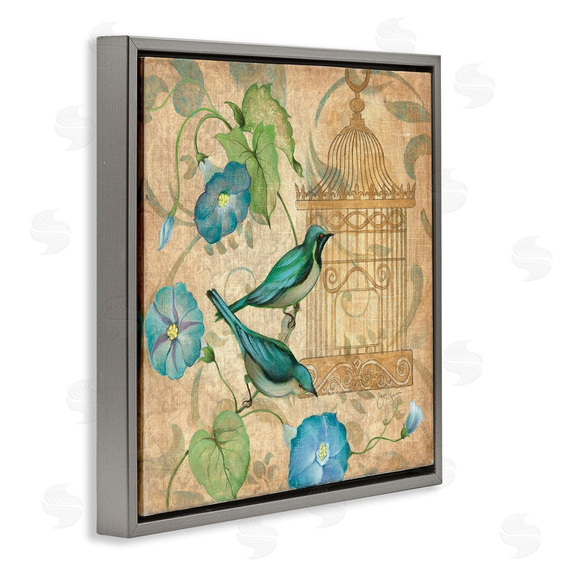 Janet Tava | Spring's Song Green Birds