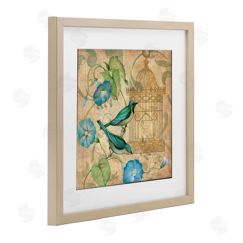 Janet Tava | Spring's Song Green Birds