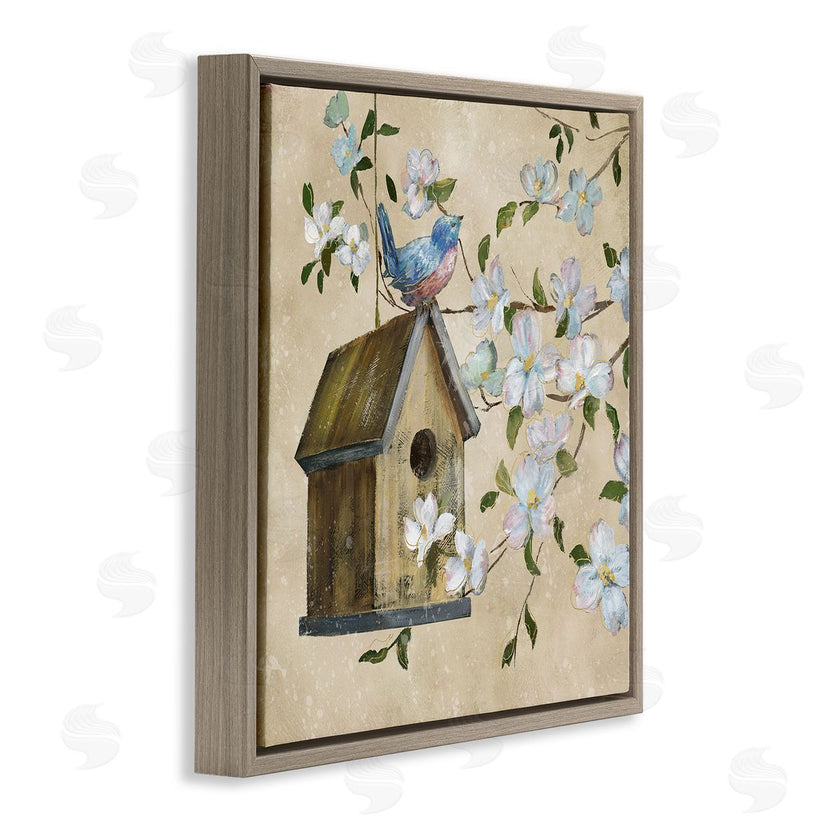 Nan | Evening Song Birdhouse over Beige
