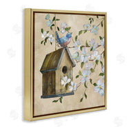Nan | Evening Song Birdhouse over Beige