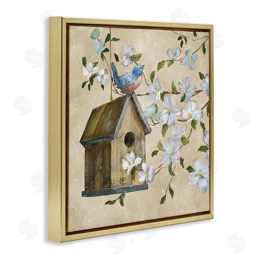 Nan | Evening Song Birdhouse over Beige