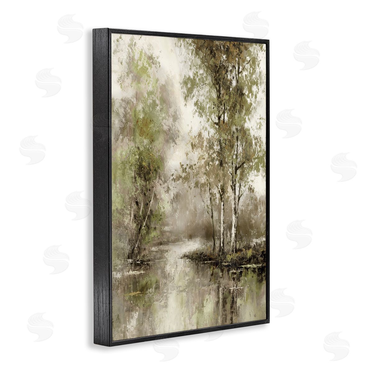 T.C. Chiu Impressionist Spring Forest Canvas Wall Art Print