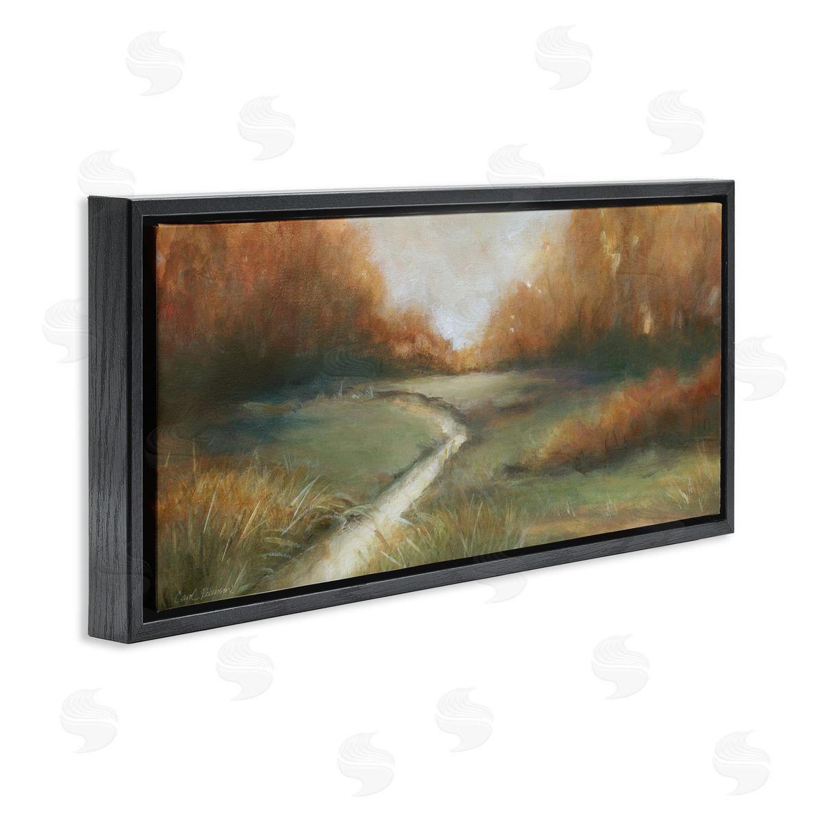 Carol Robinson Creekbed At Sunrise Canvas Wall Art Print