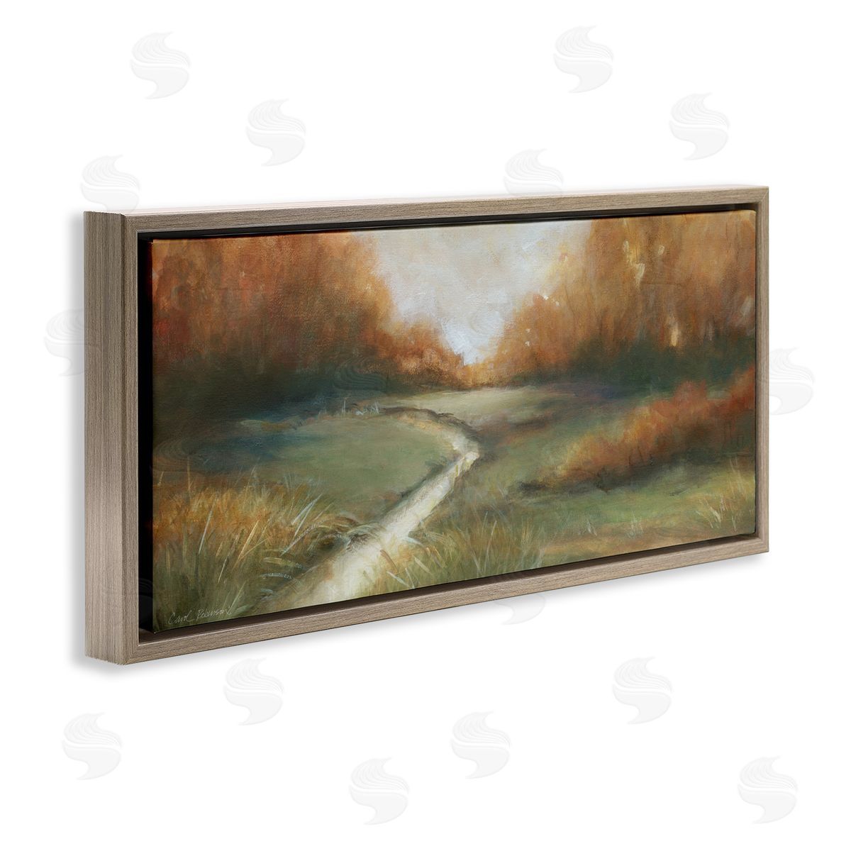 Carol Robinson Creekbed At Sunrise Canvas Wall Art Print