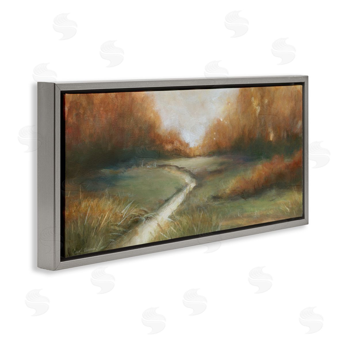 Carol Robinson Creekbed At Sunrise Canvas Wall Art Print