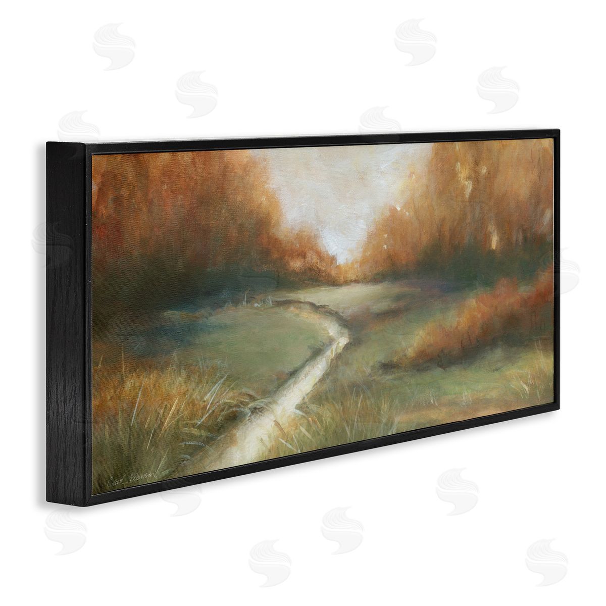 Carol Robinson Creekbed At Sunrise Canvas Wall Art Print