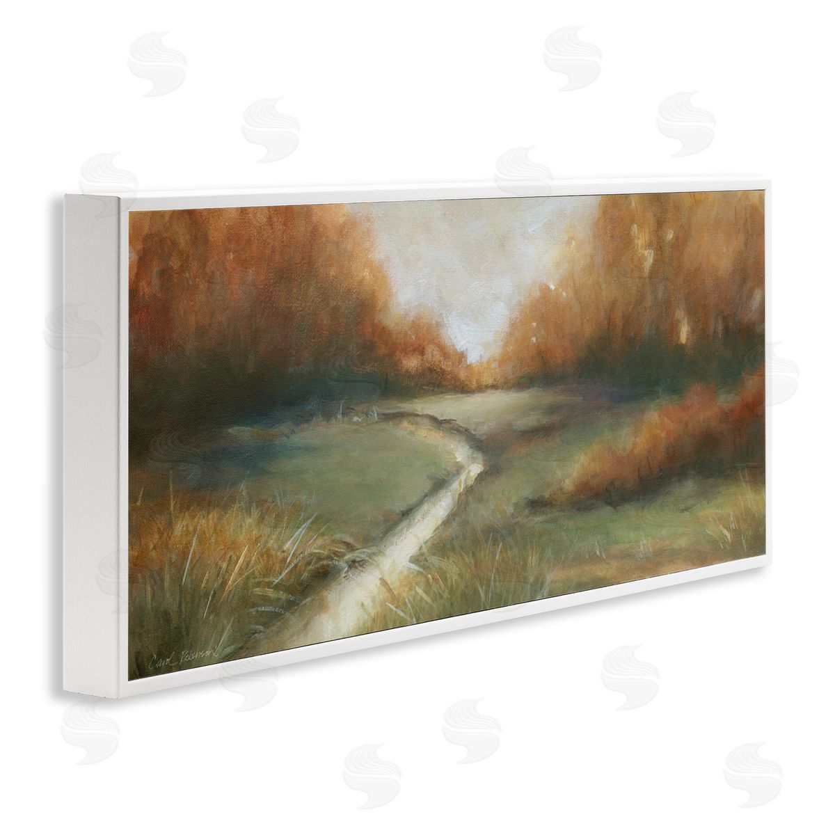 Carol Robinson Creekbed At Sunrise Canvas Wall Art Print
