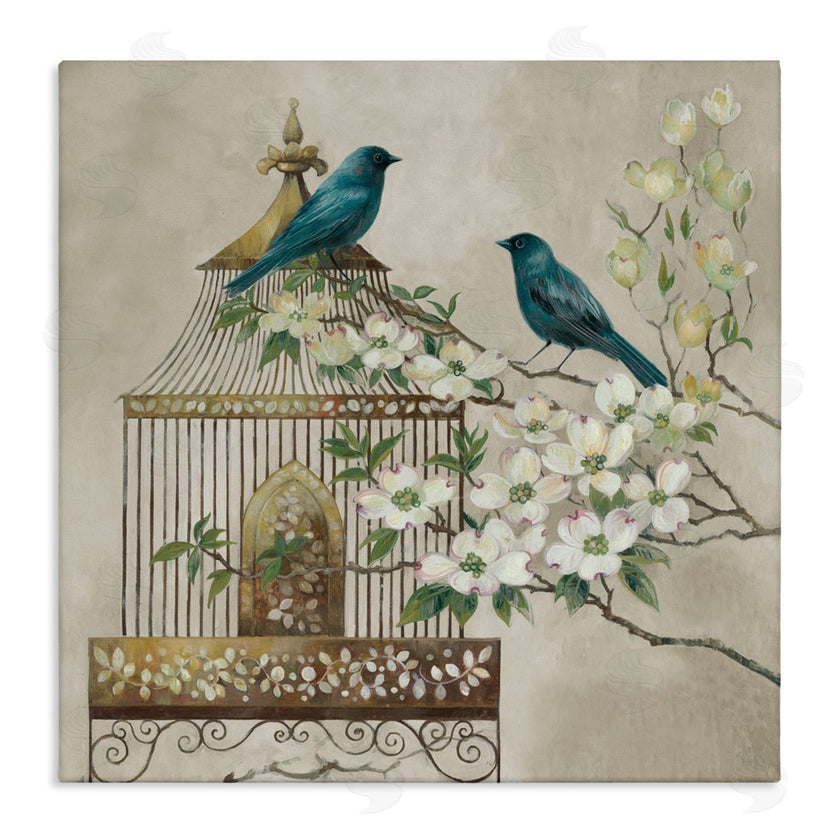 Elaine Vollherbst-Lane | Neutral Birdcage Menagerie