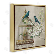 Elaine Vollherbst-Lane | Neutral Birdcage Menagerie