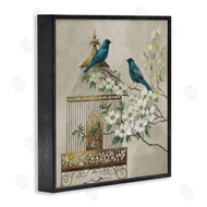 Elaine Vollherbst-Lane | Neutral Birdcage Menagerie