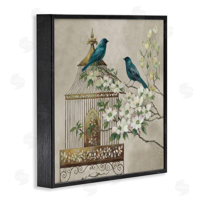 Elaine Vollherbst-Lane | Neutral Birdcage Menagerie