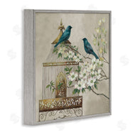 Elaine Vollherbst-Lane | Neutral Birdcage Menagerie