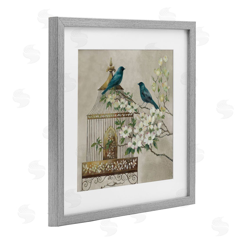 Elaine Vollherbst-Lane | Neutral Birdcage Menagerie