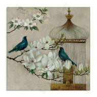 Elaine Vollherbst-Lane | Floral Bluebird Menagerie
