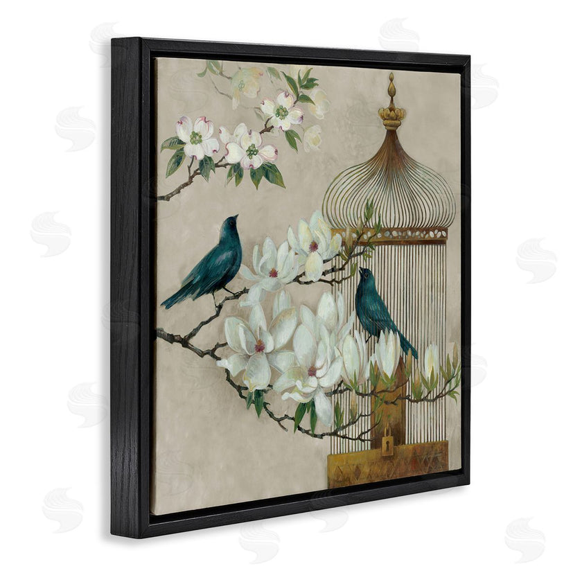 Elaine Vollherbst-Lane | Floral Bluebird Menagerie