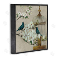 Elaine Vollherbst-Lane | Floral Bluebird Menagerie