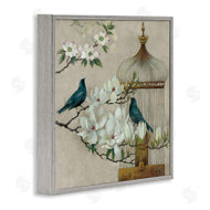 Elaine Vollherbst-Lane | Floral Bluebird Menagerie