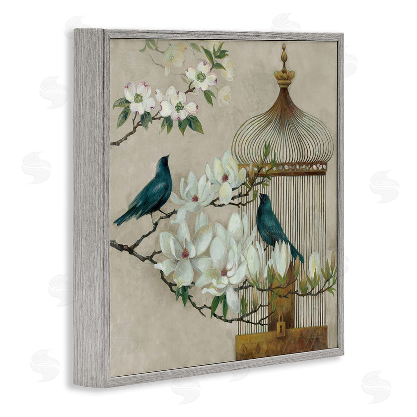 Elaine Vollherbst-Lane | Floral Bluebird Menagerie