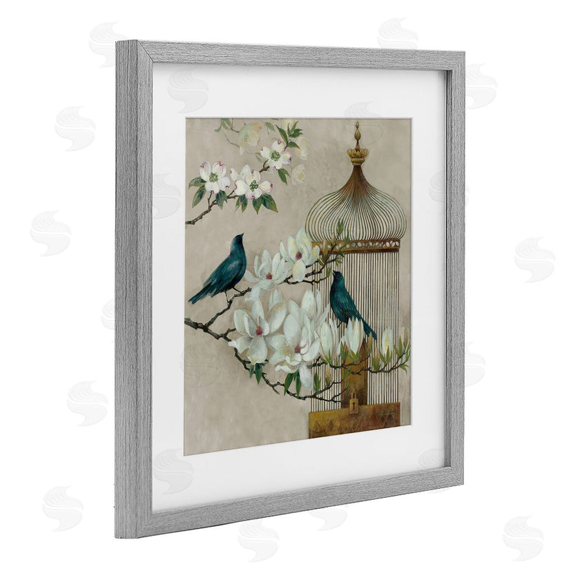 Elaine Vollherbst-Lane | Floral Bluebird Menagerie