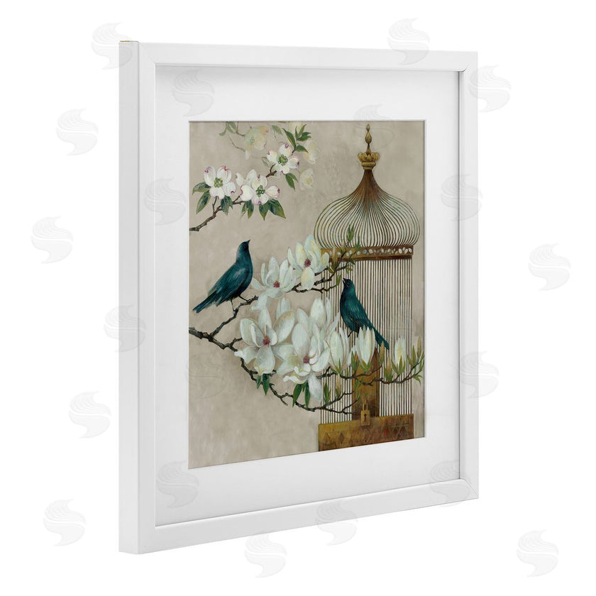 Elaine Vollherbst-Lane | Floral Bluebird Menagerie