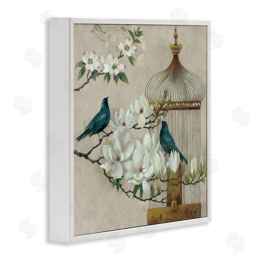 Elaine Vollherbst-Lane | Floral Bluebird Menagerie