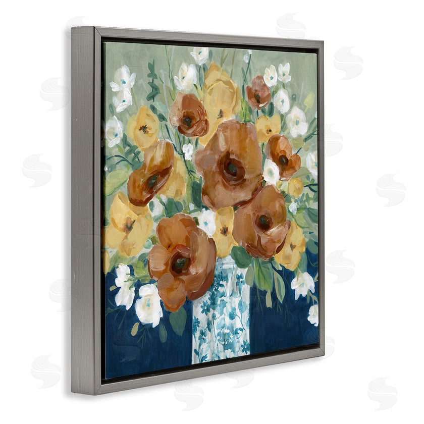 Carol Robinson | Bold Poppies Orange Flowers