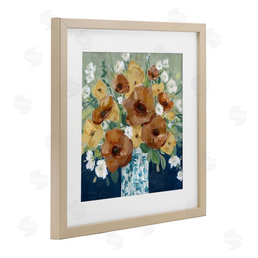 Carol Robinson | Bold Poppies Orange Flowers