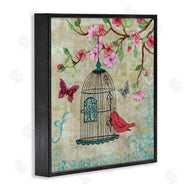Janet Tava | Spring Fling Bird Scene