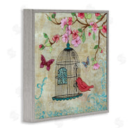 Janet Tava | Spring Fling Bird Scene