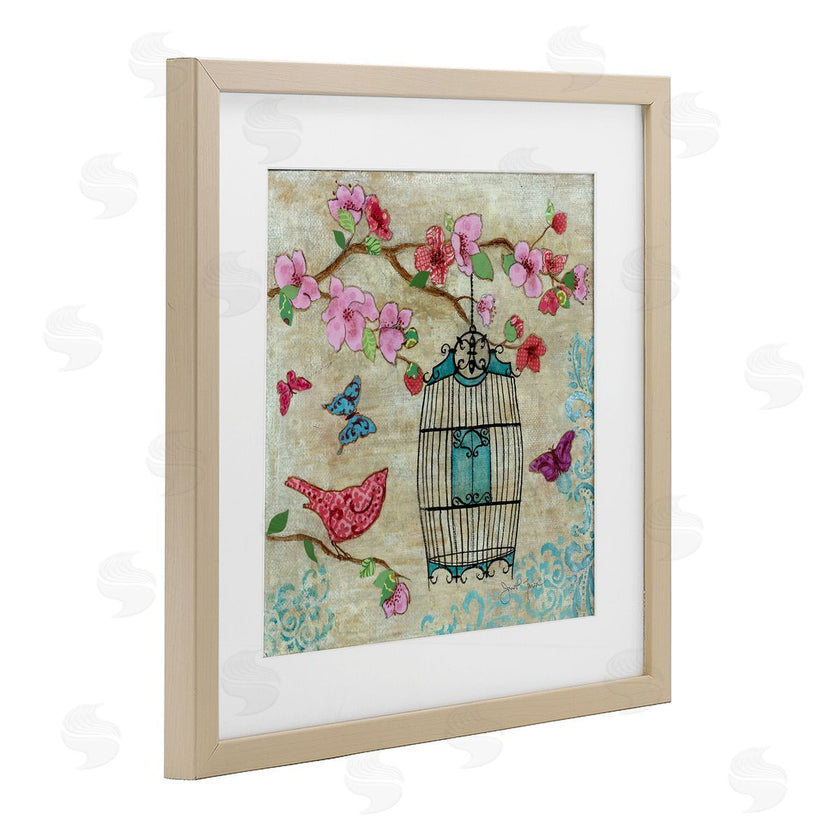 Janet Tava | Spring Fling Pink Bird