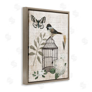 Nan | Vintage Menagerie Bird Florals