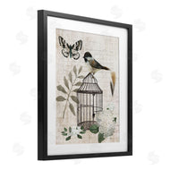 Nan | Vintage Menagerie Bird Florals