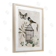 Nan | Vintage Menagerie Bird Florals