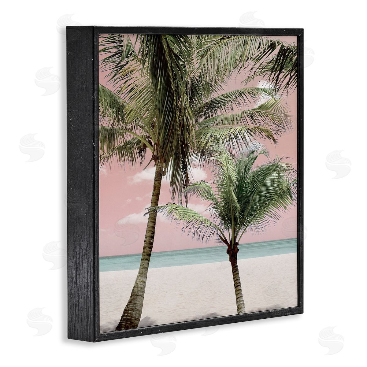 Natalie Carpentieri Quiet Escape Pink Palms Canvas Wall Art Print