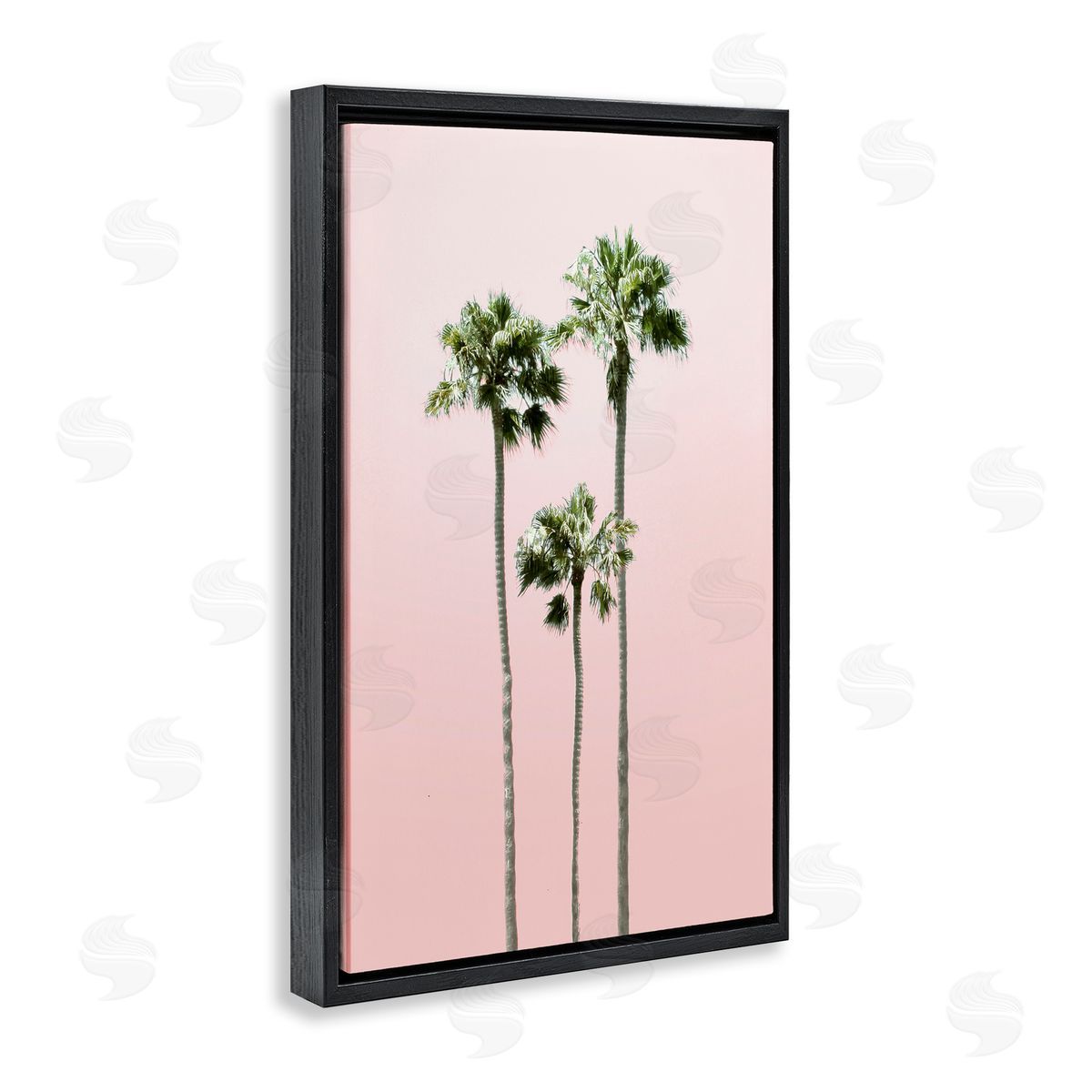 Natalie Carpentieri Palm Getaway Pink Sky Canvas Wall Art Print
