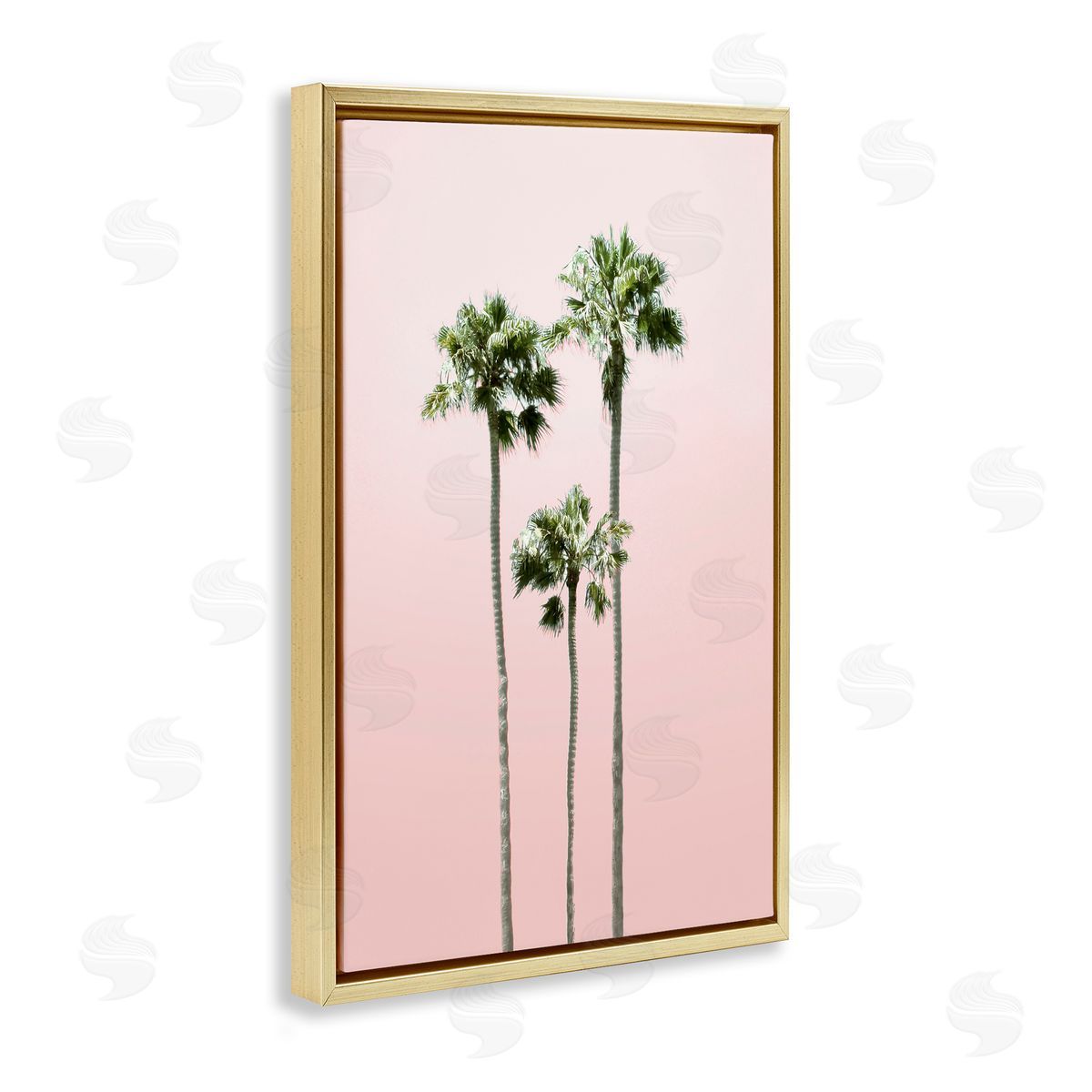 Natalie Carpentieri Palm Getaway Pink Sky Canvas Wall Art Print