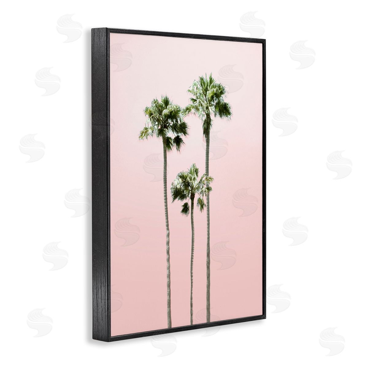 Natalie Carpentieri Palm Getaway Pink Sky Canvas Wall Art Print