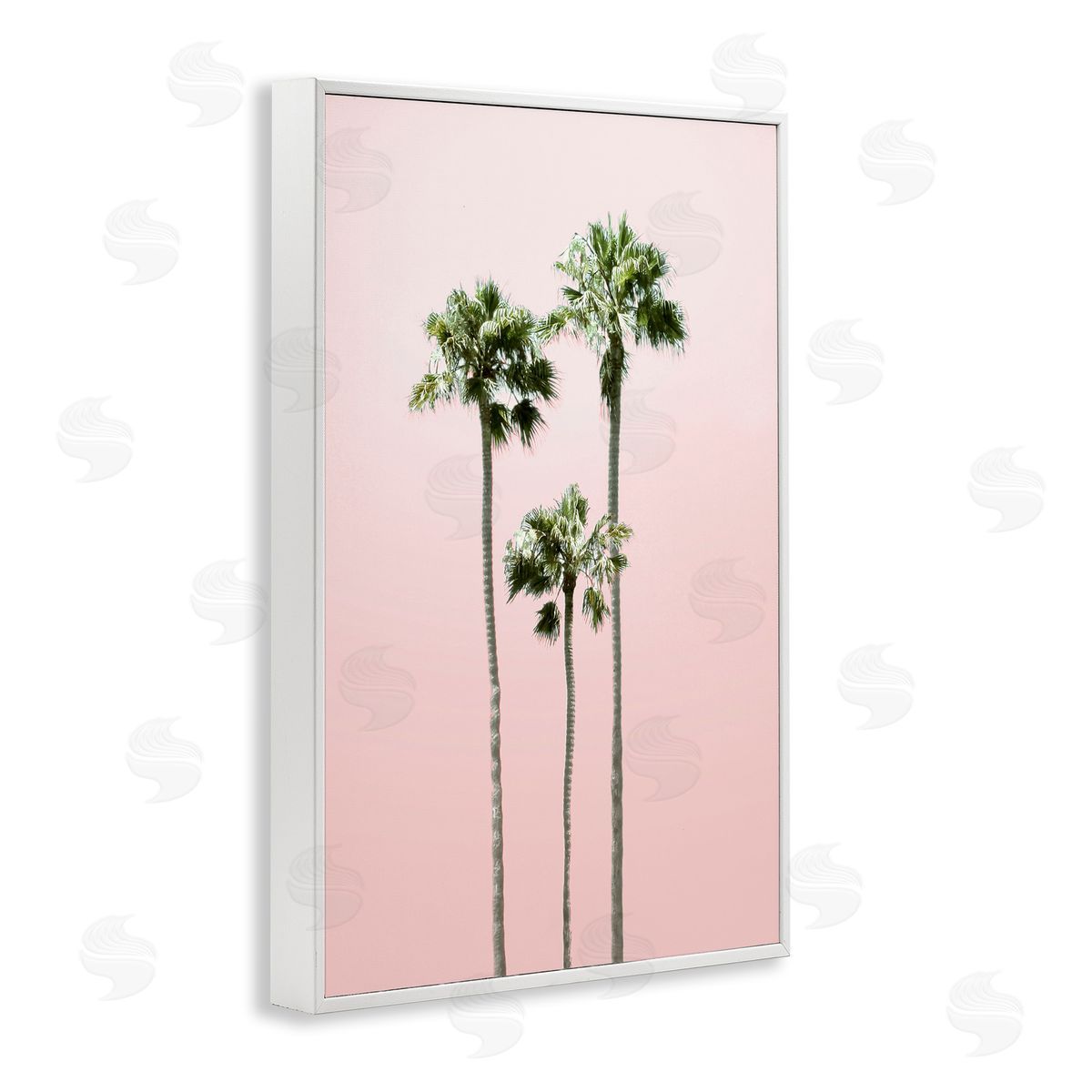 Natalie Carpentieri Palm Getaway Pink Sky Canvas Wall Art Print