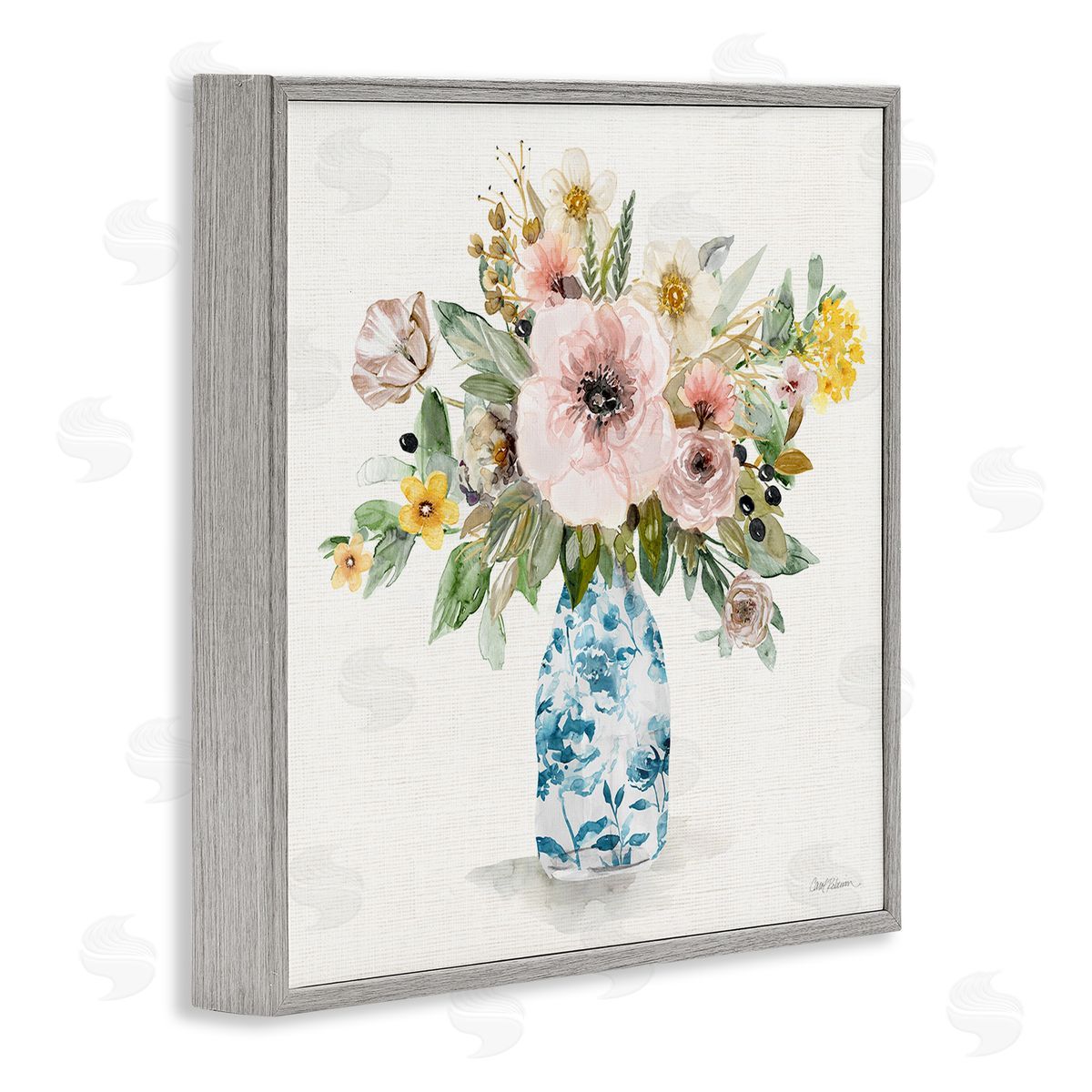 Carol Robinson Assorted Summer Chinoiserie Canvas Wall Art Print