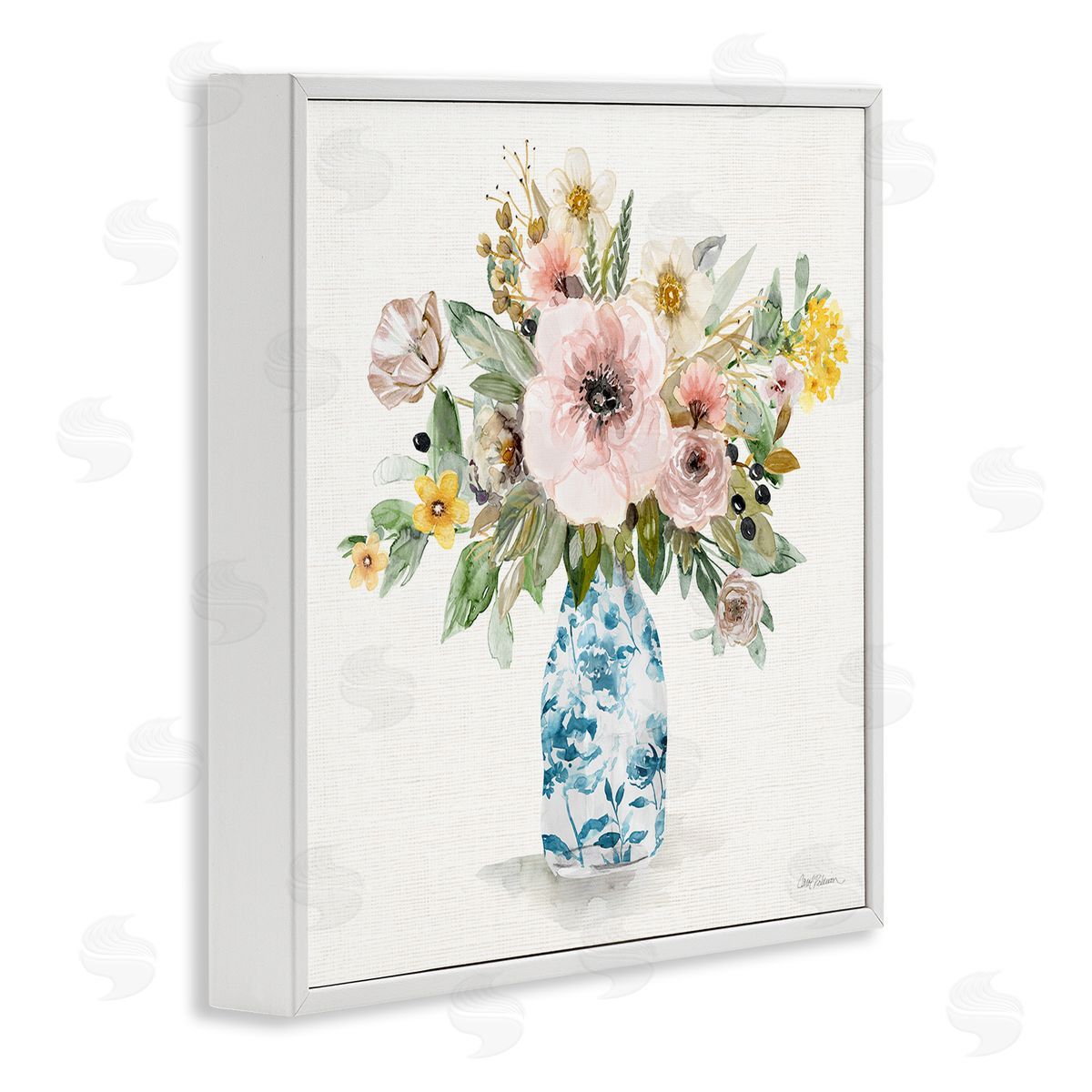 Carol Robinson Assorted Summer Chinoiserie Canvas Wall Art Print