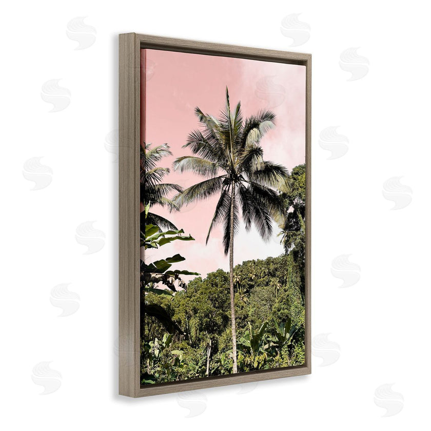 Natalie Carpentieri | Rainforest Palm on Pink