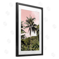 Natalie Carpentieri | Rainforest Palm on Pink