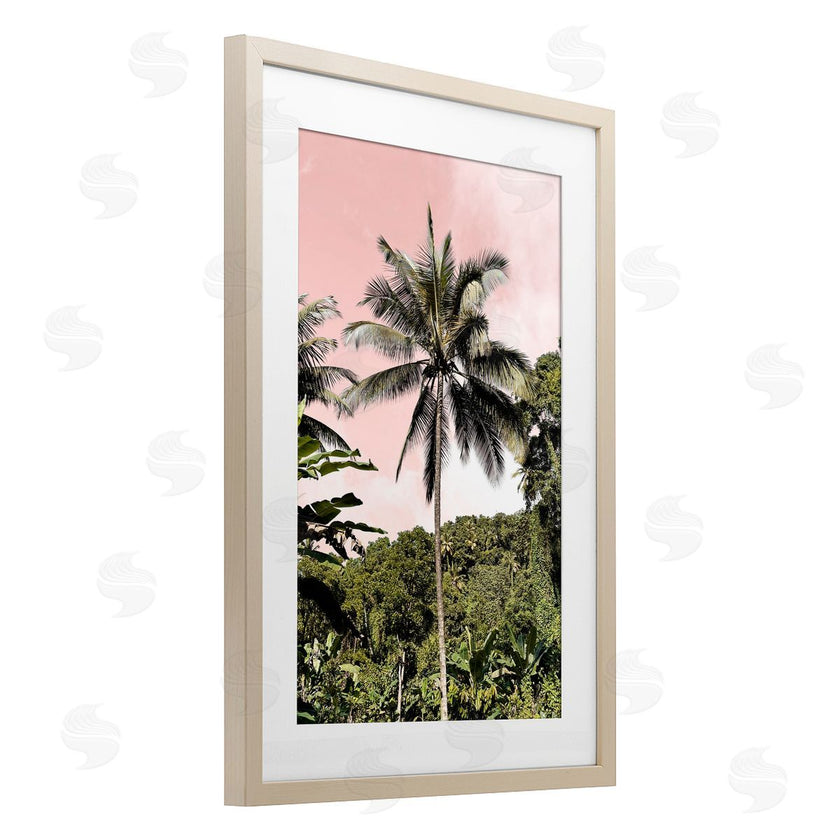 Natalie Carpentieri | Rainforest Palm on Pink