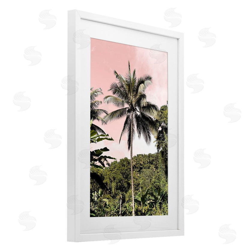 Natalie Carpentieri | Rainforest Palm on Pink