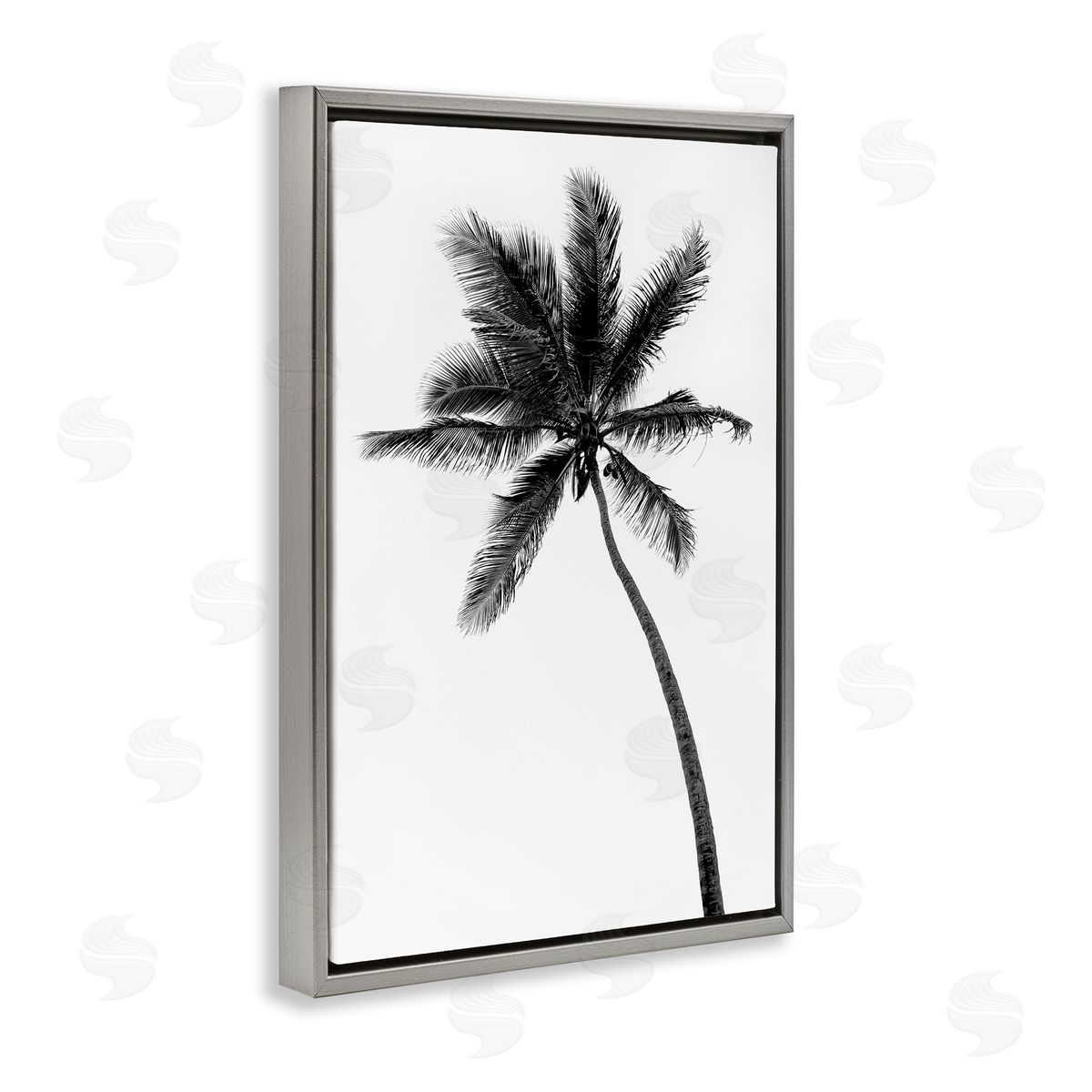 Natalie Carpentieri Minimal Island Palm Canvas Wall Art Print