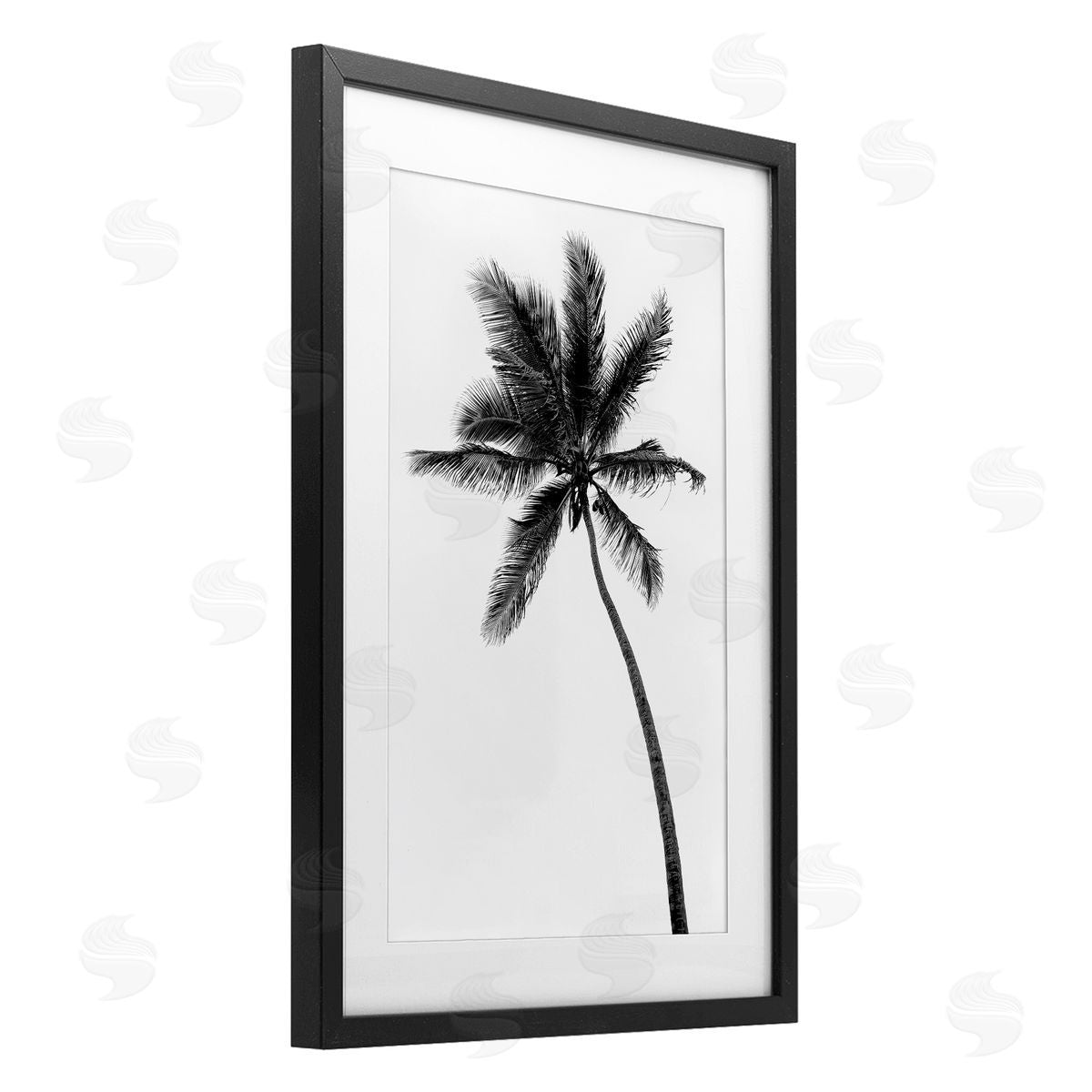 Natalie Carpentieri Minimal Island Palm Canvas Wall Art Print
